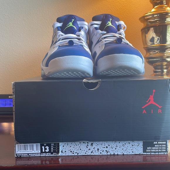 Air Jordan Retro 6 Low Ghost Green size 13 - Picture 5 of 8